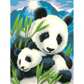 Панда и детёныш Dimensions 73-91456