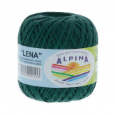Пряжа Альпина Lena цв.65 зелёный Alpina 23627265242