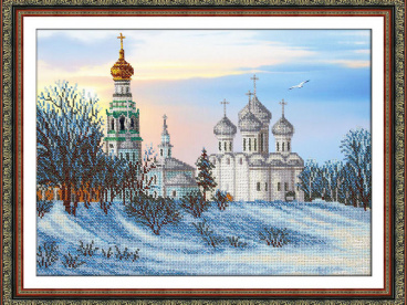Вологодская церковь Паутинка Б1445, цена 2 563 руб. - интернет-магазин Мадам Брошкина