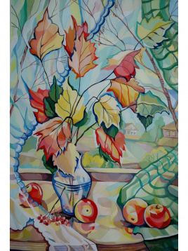 Осенний натюрморт Molly KH0995, цена 403 руб. - интернет-магазин Мадам Брошкина