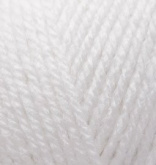 Пряжа Ализе Alpaca Royal цв.055 белый Alize ALPACA.ROYAL.055