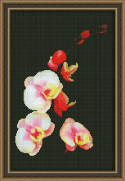 Розовая орхидея Юнона 0118, цена 1 191 руб. - интернет-магазин Мадам Брошкина