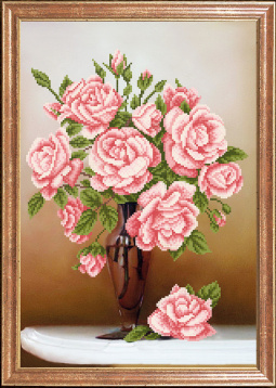 Свежие розы Магия канвы КС-064, цена 496 руб. - интернет-магазин Мадам Брошкина