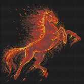 Огненный конь Паутинка М375