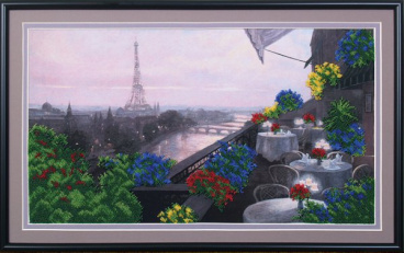 Вечерний Париж Магия Канвы Б-074, цена 1 985 руб. - интернет-магазин Мадам Брошкина