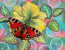 Бабочка Алмазная живопись АЖ.1204