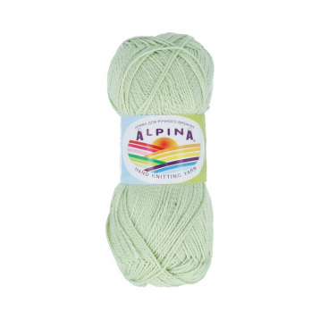 Пряжа Альпина Holly цв.158 св.зеленый Alpina 3757104742, цена 2 188 руб. - интернет-магазин Мадам Брошкина