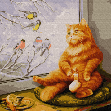 Рыжий кот Molly KH0740, цена 667 руб. - интернет-магазин Мадам Брошкина