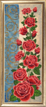 Панно с розами Butterfly 157, цена 2 116 руб. - интернет-магазин Мадам Брошкина