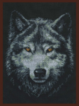 Взгляд волка Палитра 02.001, цена 620 руб. - интернет-магазин Мадам Брошкина