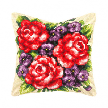 Розы и фиалки Orchidea 9274, цена 1 414 руб. - интернет-магазин Мадам Брошкина