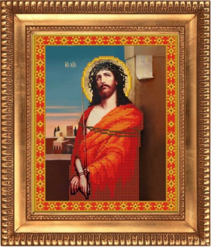 Иисус в терновом венце Благовест К-4003, цена 174 руб. - интернет-магазин Мадам Брошкина