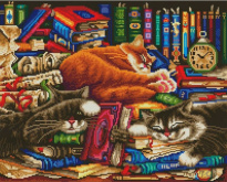 Библиотека кошек Белоснежка 617-ST-S