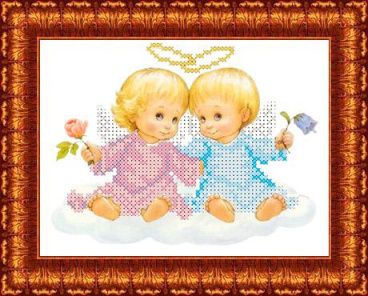 Два ангелочка Каролинка КБА 5011, цена 117 руб. - интернет-магазин Мадам Брошкина