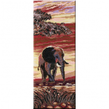 Триптих «Слоны» 3 часть М.П. Студия НВ-196, цена 636 руб. - интернет-магазин Мадам Брошкина