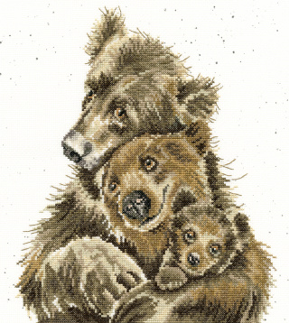Медвежьи объятия Bothy Threads XHD95, цена 4 968 руб. - интернет-магазин Мадам Брошкина
