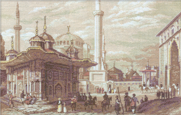 Стамбул. Фонтан султана Ахмета Panna ГМ-1292, цена 2 034 руб. - интернет-магазин Мадам Брошкина