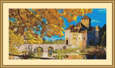 Осенний замок Орнамент ПЗ-012, цена 1 583 руб. - интернет-магазин Мадам Брошкина