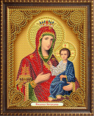 Икона Иверская Богородица Алмазная живопись АЖ.5038