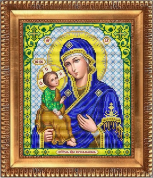 Пресвятая Богородица Иерусалимская Благовест И-4021, цена 174 руб. - интернет-магазин Мадам Брошкина