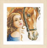 Woman and horse   Lanarte PN-0158324