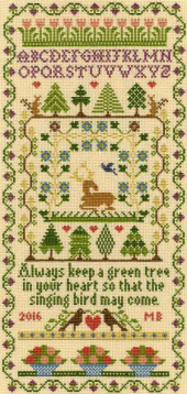 Зеленое дерево Bothy Threads XS2, цена 3 987 руб. - интернет-магазин Мадам Брошкина