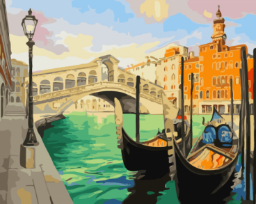 Мост в Венеции Color kit CG450, цена 791 руб. - интернет-магазин Мадам Брошкина