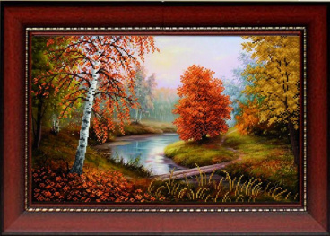Осенний пейзаж Благовест К-3007, цена 341 руб. - интернет-магазин Мадам Брошкина