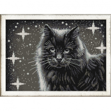 Черный кот Конёк 9942, цена 405 руб. - интернет-магазин Мадам Брошкина