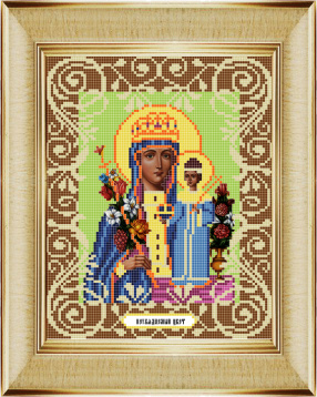 Богородица Неувядаемый цвет Божья коровка БК.0042, цена 187 руб. - интернет-магазин Мадам Брошкина
