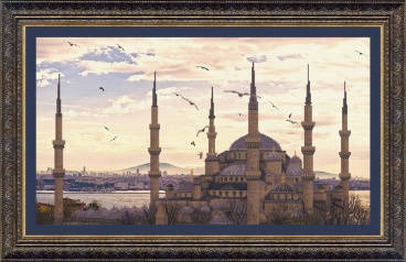 Мечеть Султанахмет Crystal art ЧМ.BT-516, цена 891 руб. - интернет-магазин Мадам Брошкина
