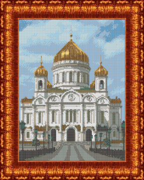 Храм Христа Спасителя Каролинка КК 024, цена 274 руб. - интернет-магазин Мадам Брошкина