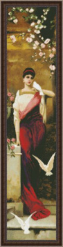 Женщина с голубями Юнона 0301, цена 1 942 руб. - интернет-магазин Мадам Брошкина