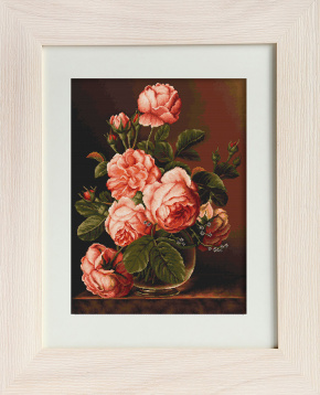 Ваза с розами Luca-s B488, цена 3 678 руб. - интернет-магазин Мадам Брошкина