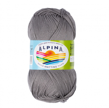 Пряжа Альпина Sati цв.052 т.серый Alpina 68203304564, цена 2 525 руб. - интернет-магазин Мадам Брошкина