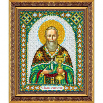 Святой Иоанн Кронштадский Паутинка Б1057, цена 1 725 руб. - интернет-магазин Мадам Брошкина