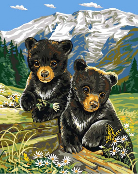 Весенние медвежата Grafitec 10.509, цена €12 - интернет-магазин Мадам Брошкина